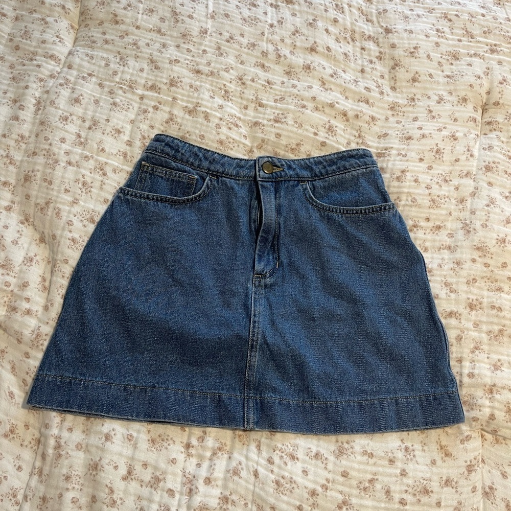 American Apparel Denim Women's Skirt